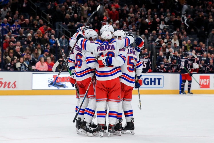 Les Rangers de New York et les Oilers d'Edmonton produisent un excellent match